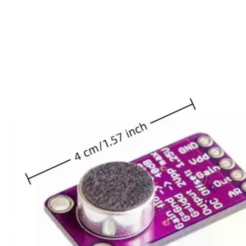 Diy Audio Electronics Kit - MAX4466 microfoonversterker met automatische versterkingsregeling, geluidssensormodule