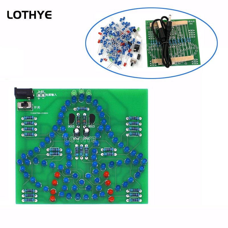 DC 3-5V LED-licht Swing Windgo - Diy Electronics Project Kit recensie en prijs
