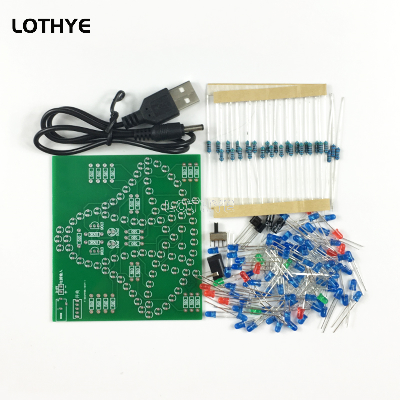 DC 3-5V LED-licht Swing Windgo - Diy Electronics Project Kit recensie en prijs