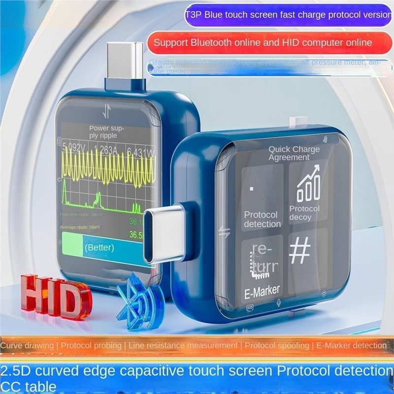 AFOURT-T3P Touch Control USB P - Logic Analyzer Usb recensie en prijs