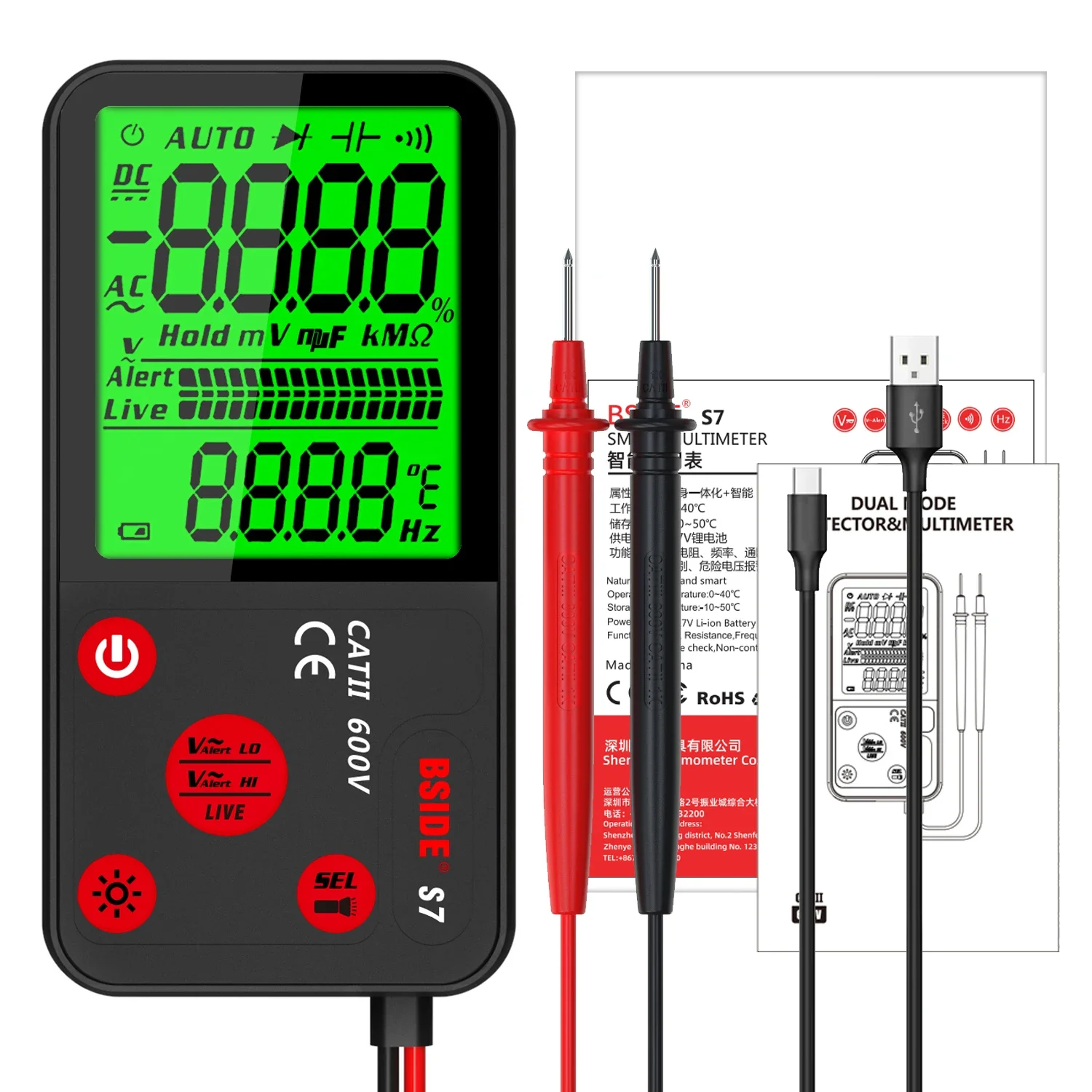 Elektricien universele tester  - Logic Analyzer Usb recensie en prijs