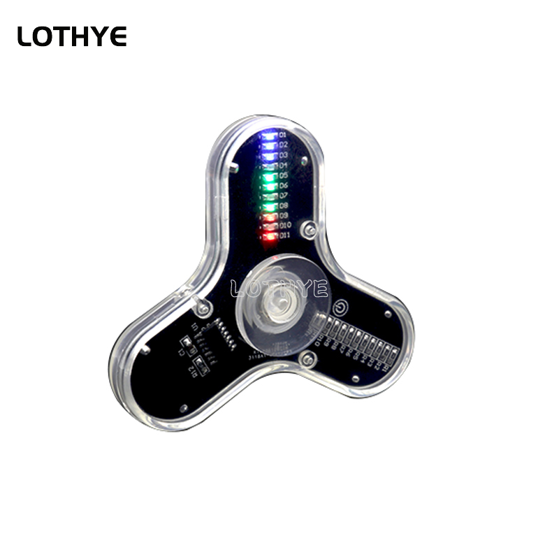 LED Fidget Spinner Vervaardigi - Diy Electronics Project Kit recensie en prijs
