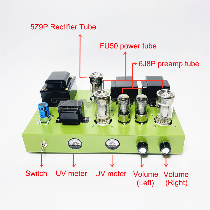 Fu50 Vacuümbuizenversterker Di - Diy Audio Electronics Kit recensie en prijs