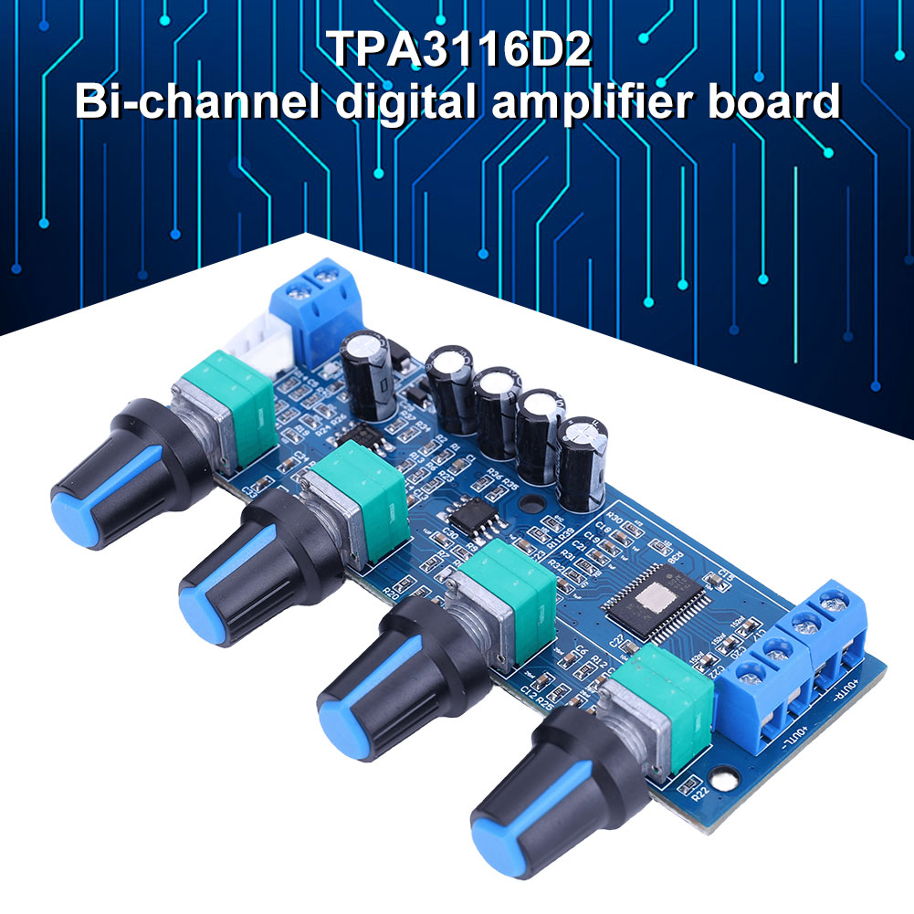 TPA3116D2 digitale versterkerm - Diy Audio Electronics Kit recensie en prijs
