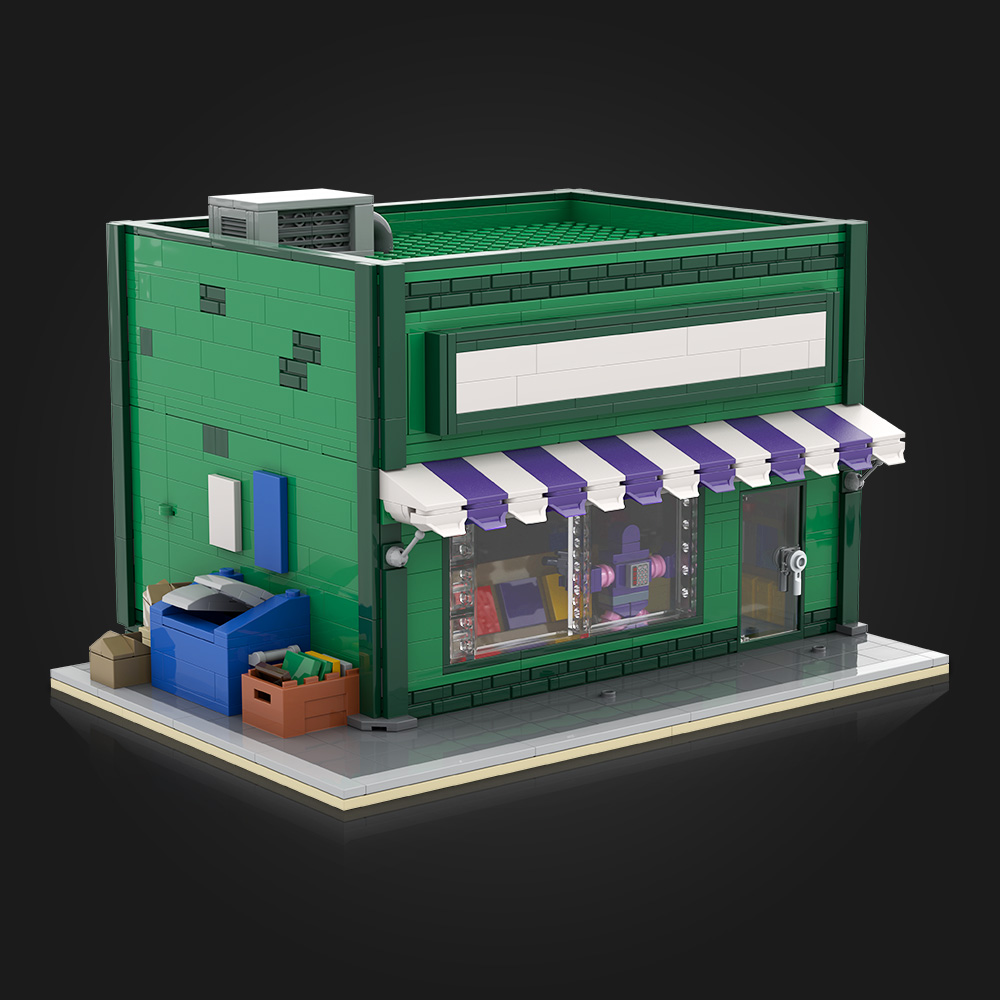 MOC Movie Street View De Andro - Diy Electronics Shop recensie en prijs